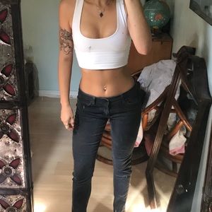 Joes Navy Skinny Jeans